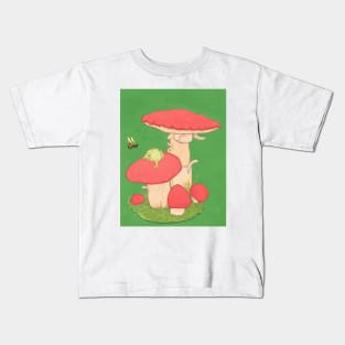 tiny toad makes a new enemy Kids T-Shirt